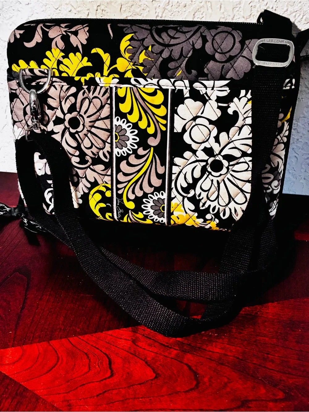 Vera Bradley Tablet Case Bright Green Logo Tag